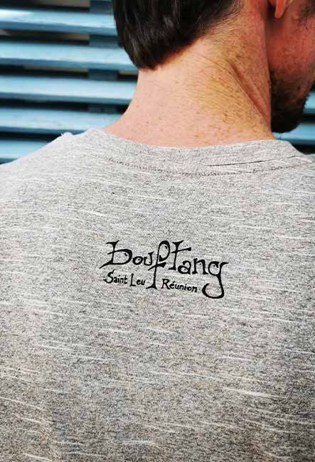 Méchant - Tee-shirt - Sérigraphie artisanale - île de la Réunion - Coton 100% Biologique - Équitable - Dessin original Bouftang