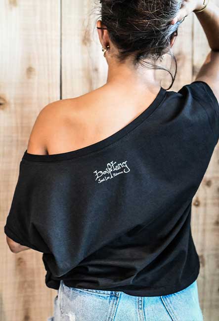 Tee-shirt Nautilus - Sérigraphie artisanale - Saint-Leu île de la Réunion 974 - Coton 100% Biologique - Équitable - Dessin by Bouftang