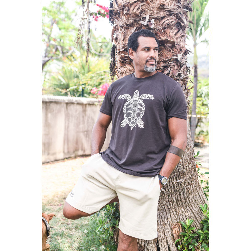 TEE-SHIRT CREATOR DEEP CHOCOLATE / VINTAGE WHITE / TORTUE EPI