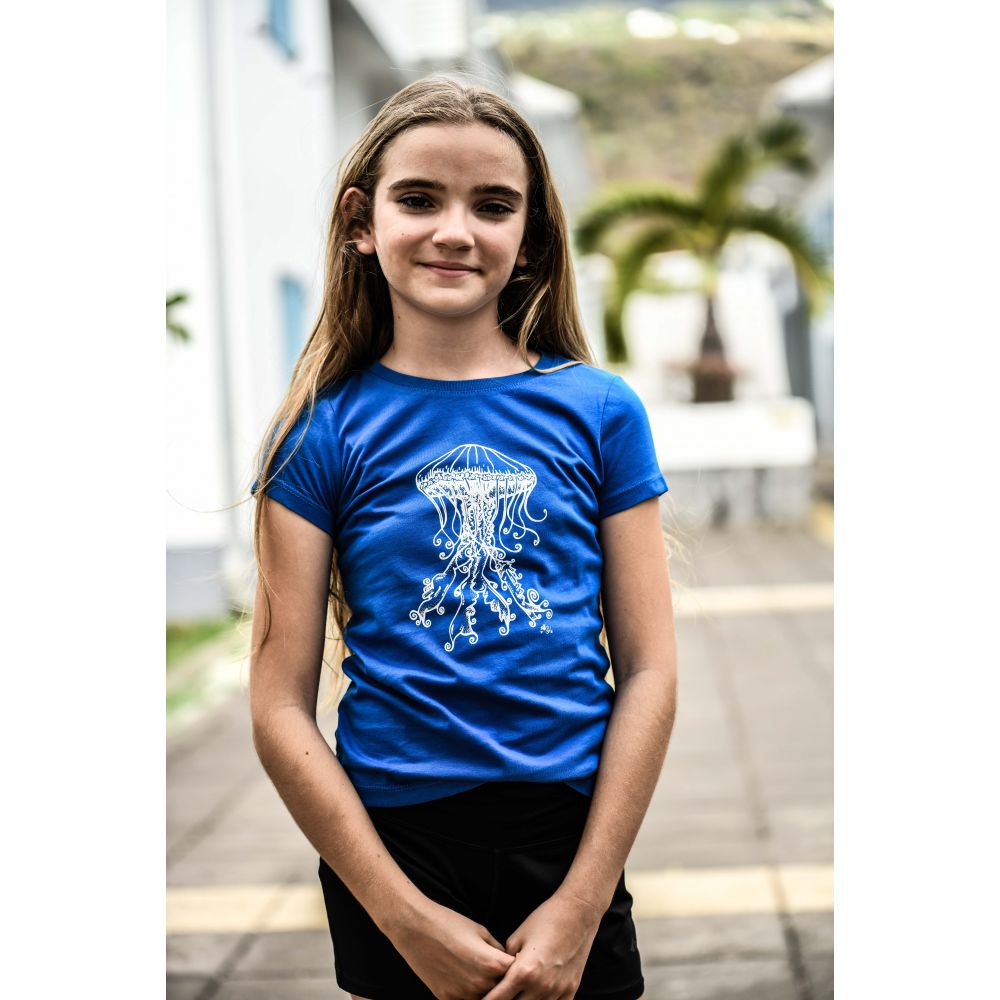 TEE-SHIRT MINI CREATOR / ROYAL BLUE / WHITE / MEDUSA