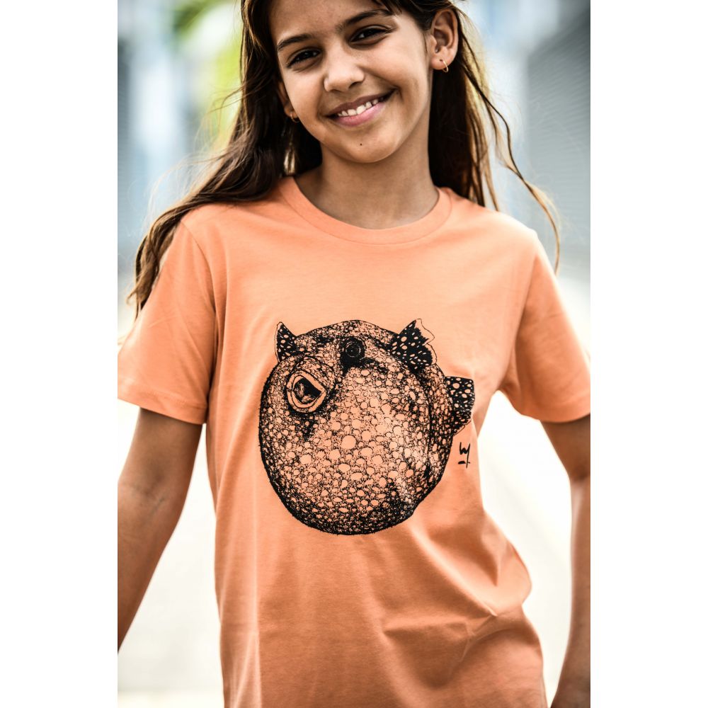 TEE-SHIRT / MINI CREATOR / VOLCANO STONE / BLACK / COLLAB W