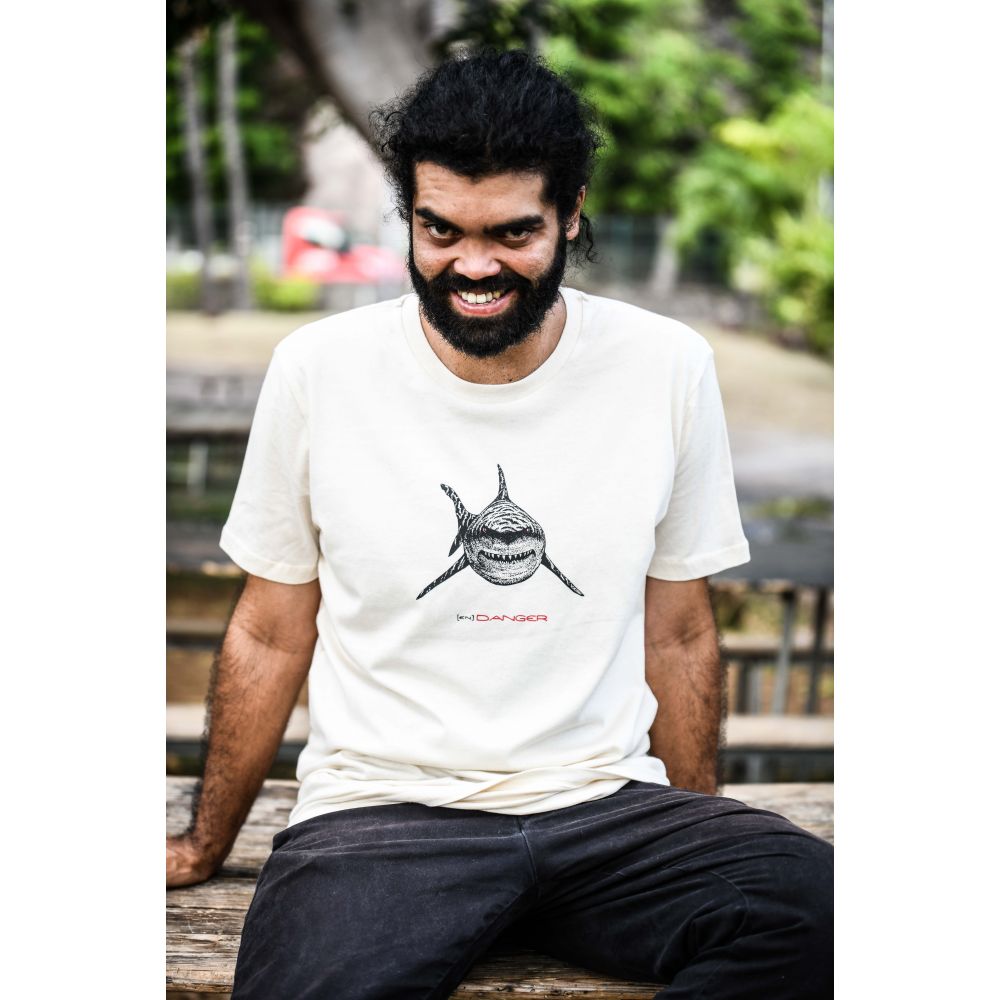 TEE-SHIRT / CREATOR / NATURAL RAW / 2 CLRS / COLLAB ZED / REQUIN DANGER
