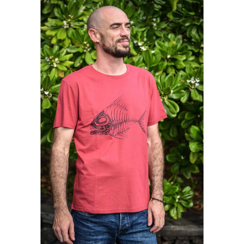 TEE-SHIRT / CREATOR / RED EARTH / POISSON ZARET