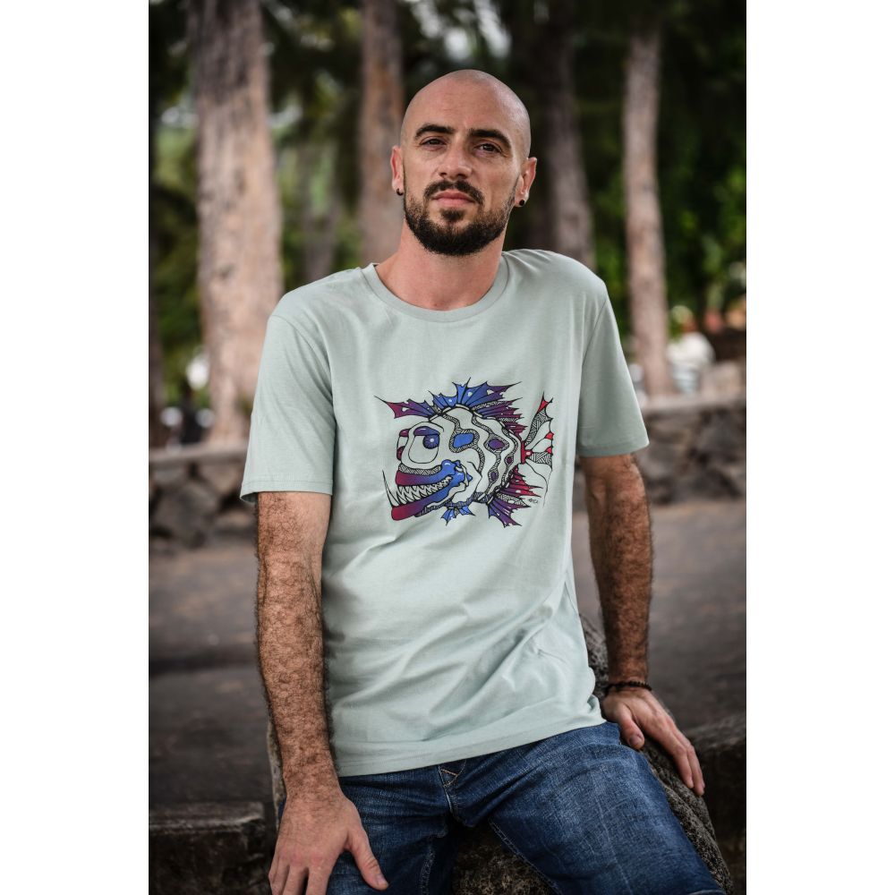 TEE-SHIRT CREATOR / ALOE / DEGRADE / POISSON BIZARRE