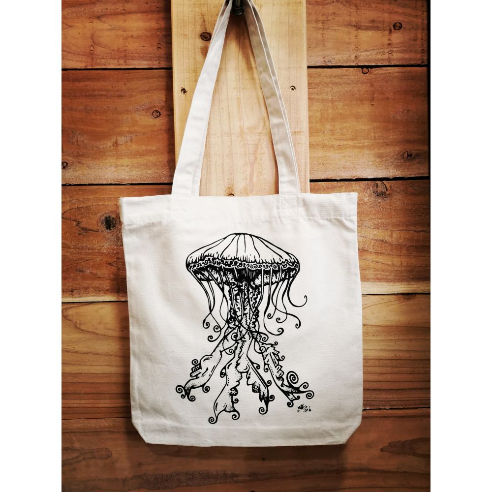 TOTE-BAG/BLACK/MEDUSA