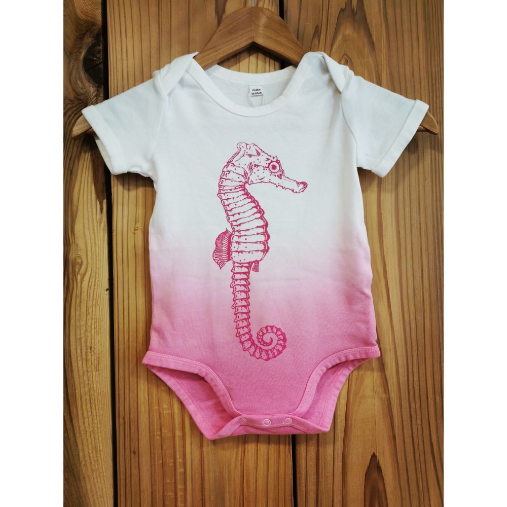 BODY / TIE AND DYE / PINK / MAGENTA / HIPPOCAMPE