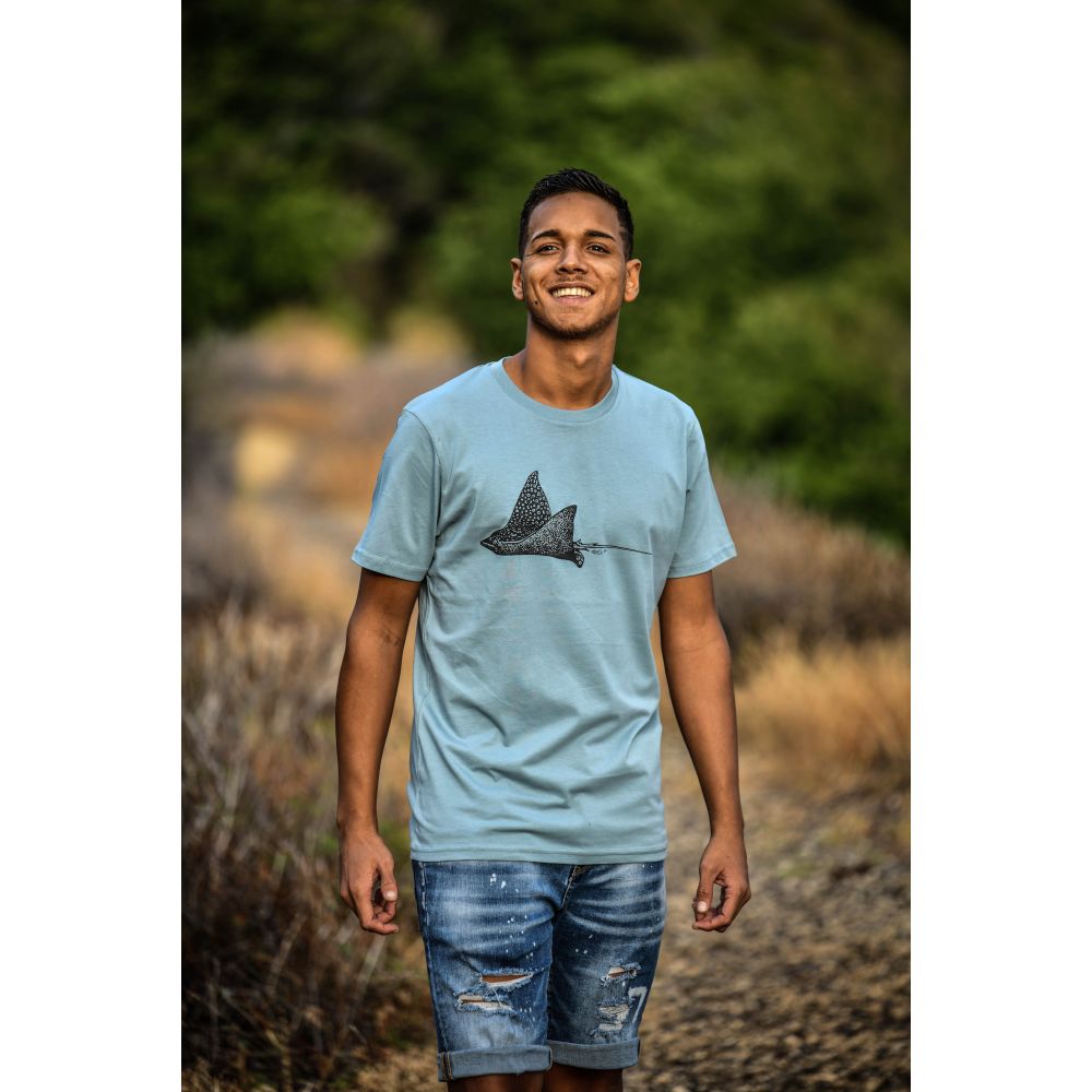 TEE-SHIRT / CREATOR / CITADEL BLUE / BLACK / RAIE