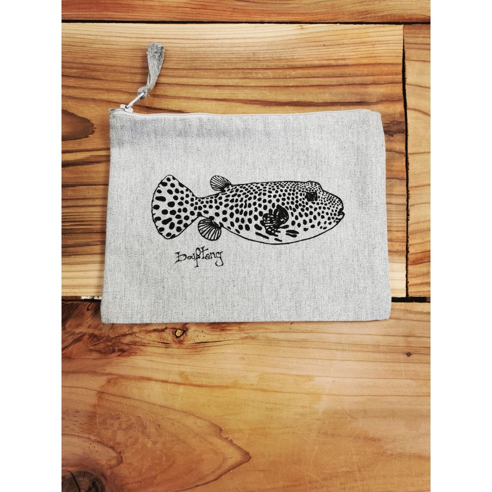 TROUSSE / PENCIL CASE / BLACK / POISSON BALLON