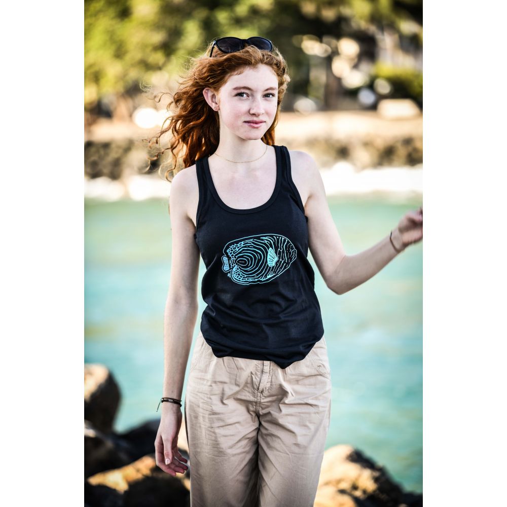 DEBARDEUR / DREAMER / BLACK / DEGRADE / POISSON ANGE