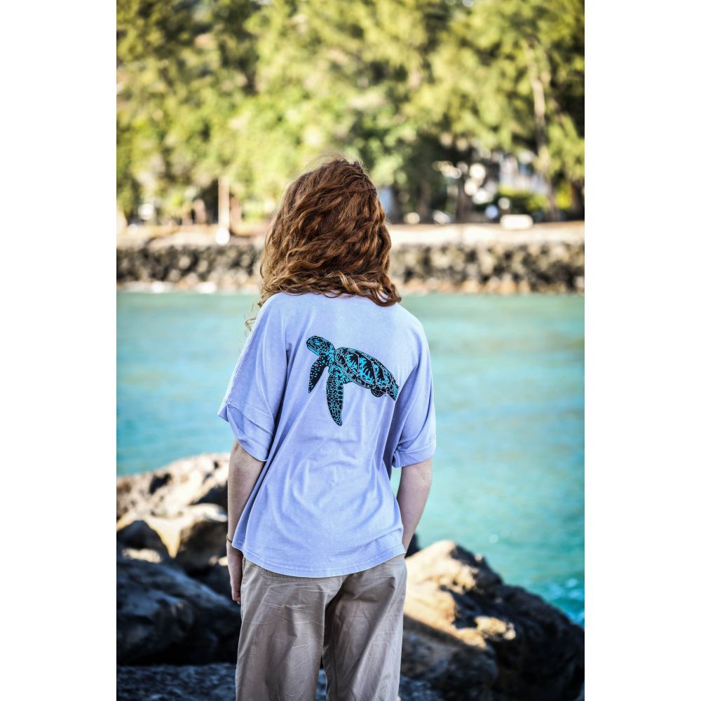 TEE-SHIRT / COLLIDER / LILAC PETAL / 2 COULEURS / TORTUE SIMPLE