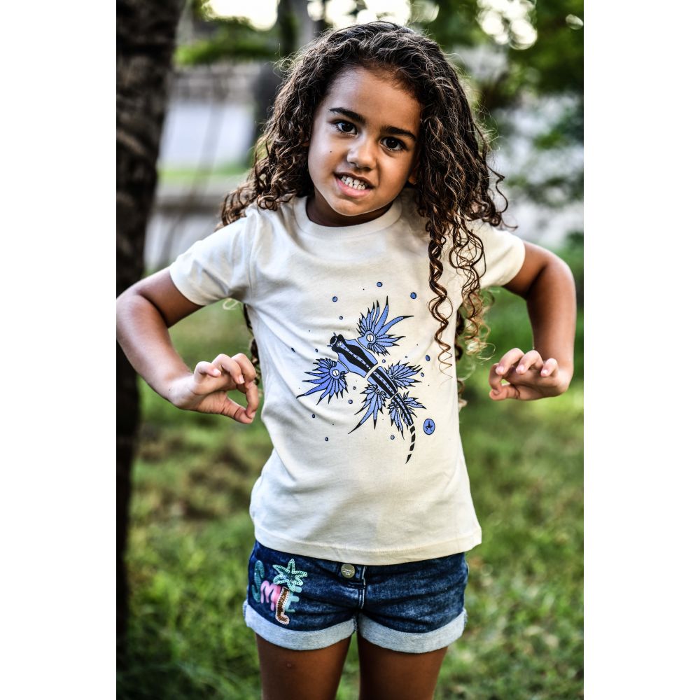 TEE-SHIRT / MINI CREATOR / NATURAL RAW / DEGRADE / GLAUCUS
