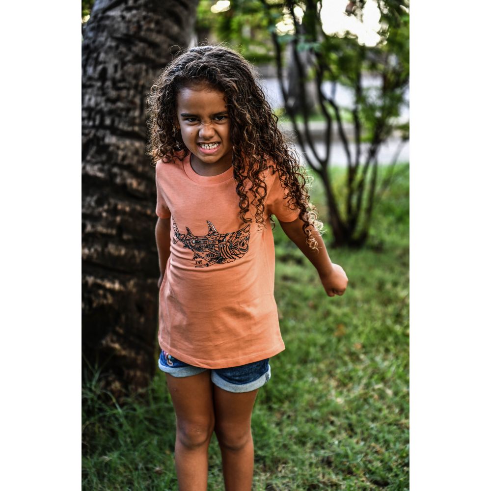 TEE-SHIRT / MINI CREATOR / VOLCANO STONE / 2 COULEURS / REQUIN MEKA