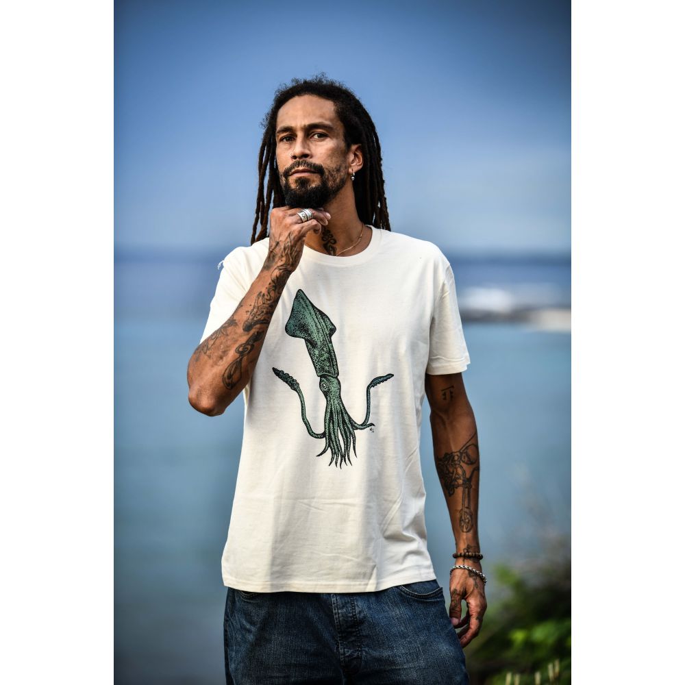 TEE-SHIRT / CREATOR / NATURAL RAW / DEGRAGE / SEPIIDES