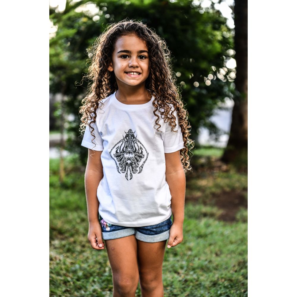 TEE-SHIRT / MINI CREATOR / WHITE / BLACK / LA PIEUVRE