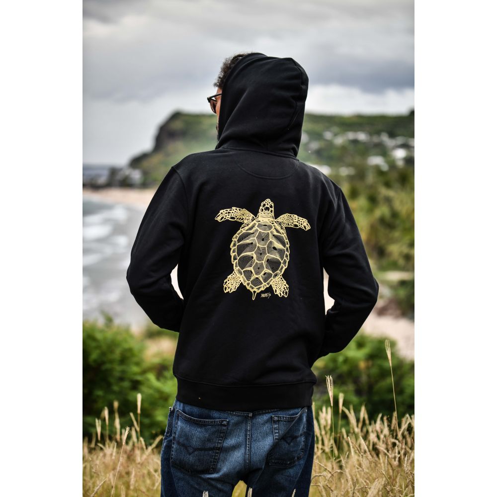 SWEAT / CULTIVATOR / BLACK / VINTAGE WHITE / TORTUE EPI