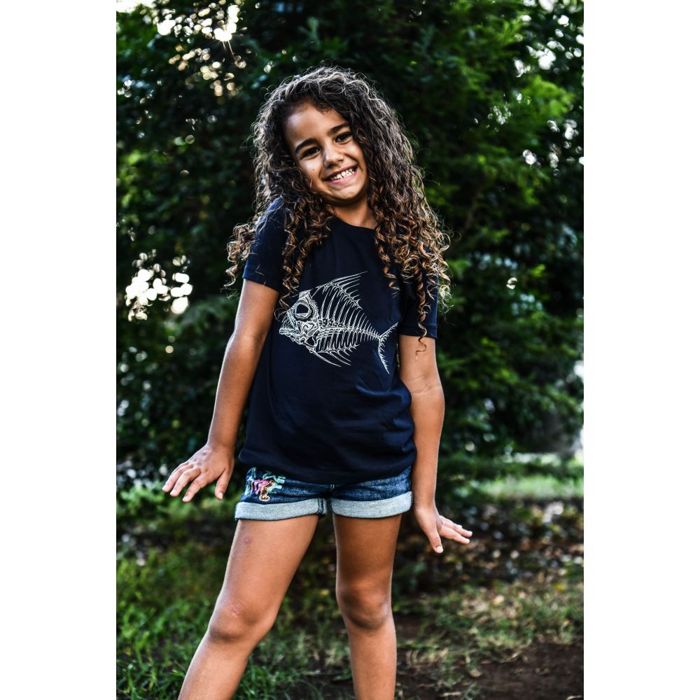 TEE-SHIRT / MINI CREATOR / FRENCH NAVY / WHITE / ZARET