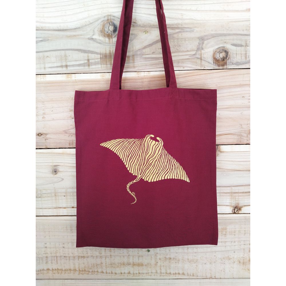 TOTE-BAG LIGHT / OR / RAIE MANTA