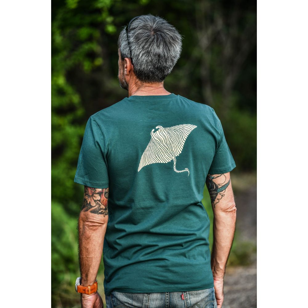 TEE-SHIRT / CREATOR / GLAZED GREEN / VINTAGE WHITE / MANTA