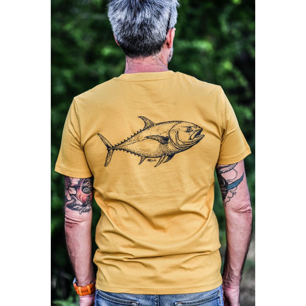 TEE-SHIRT / CREATOR / OCHRE / BLACK / THON