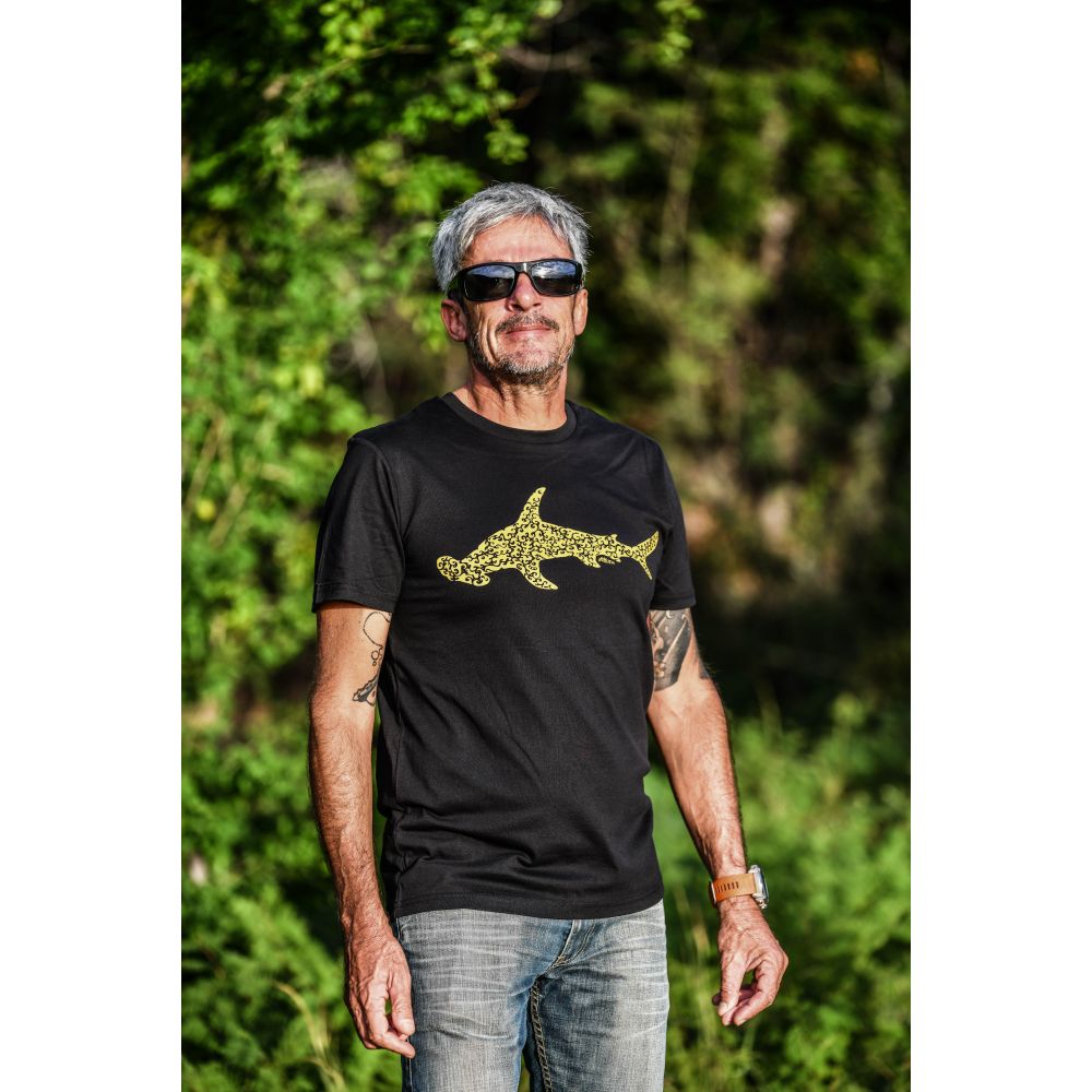 TEE-SHIRT / CREATOR / BLACK / OCHRE / NEW MARTEAU