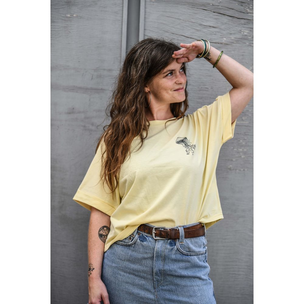 TEE-SHIRT / COLLIDER / BUTTER / BLACK / MINI MEDUSA