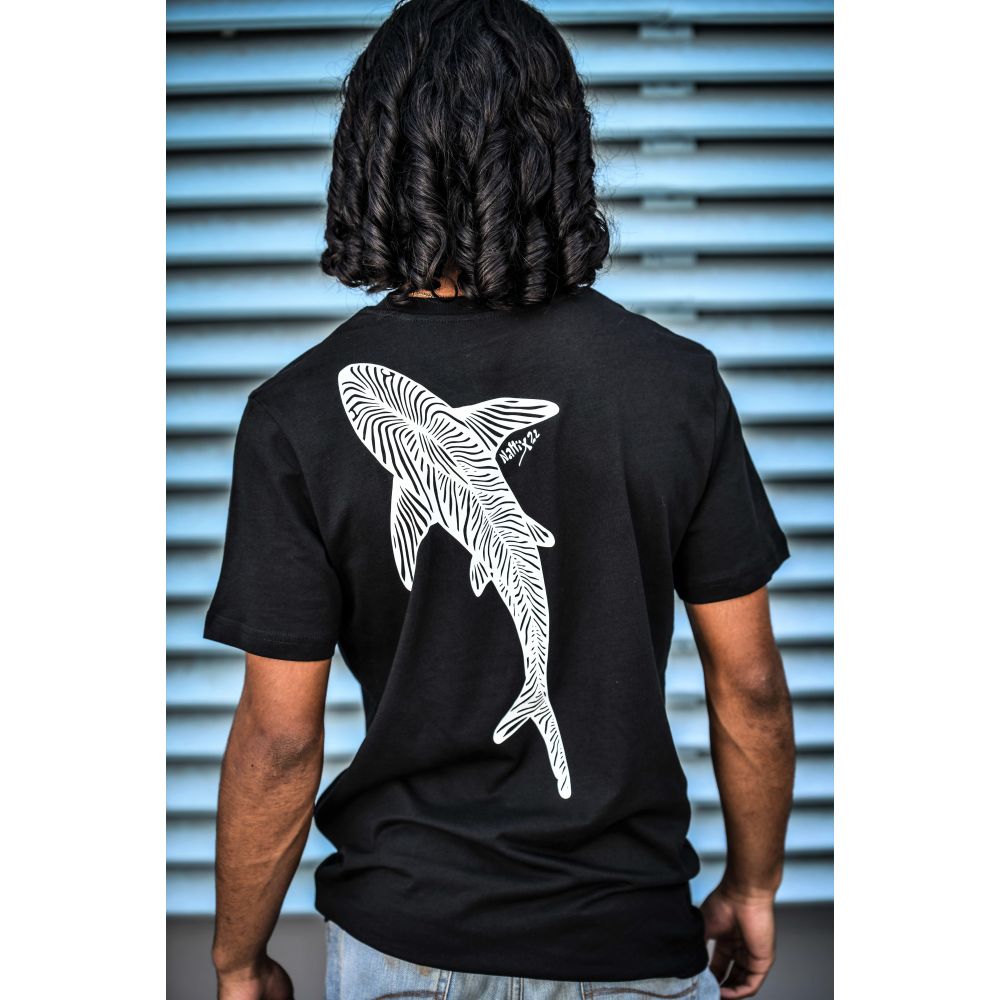TEE-SHIRT CREATOR / BLACK / WHITE / REQUIN ZEBRE