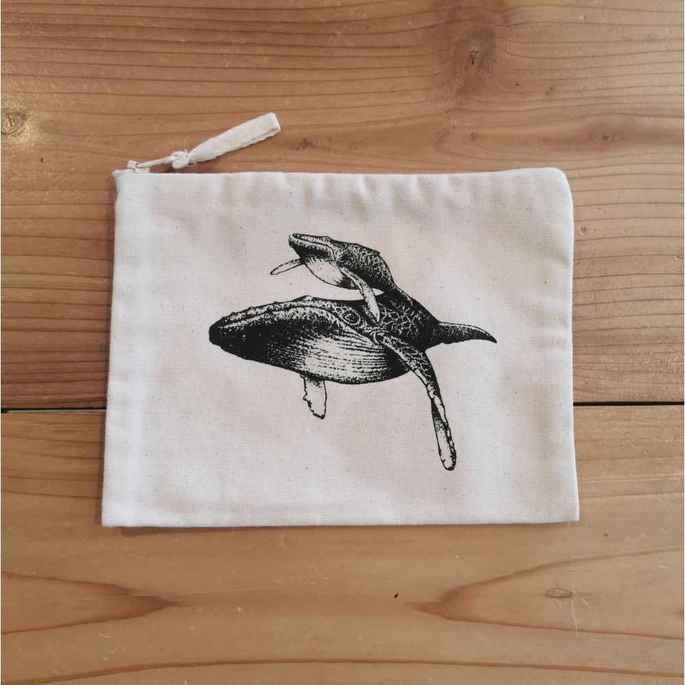 TROUSSE / PENCIL CASE / BLACK / BALEINE 2