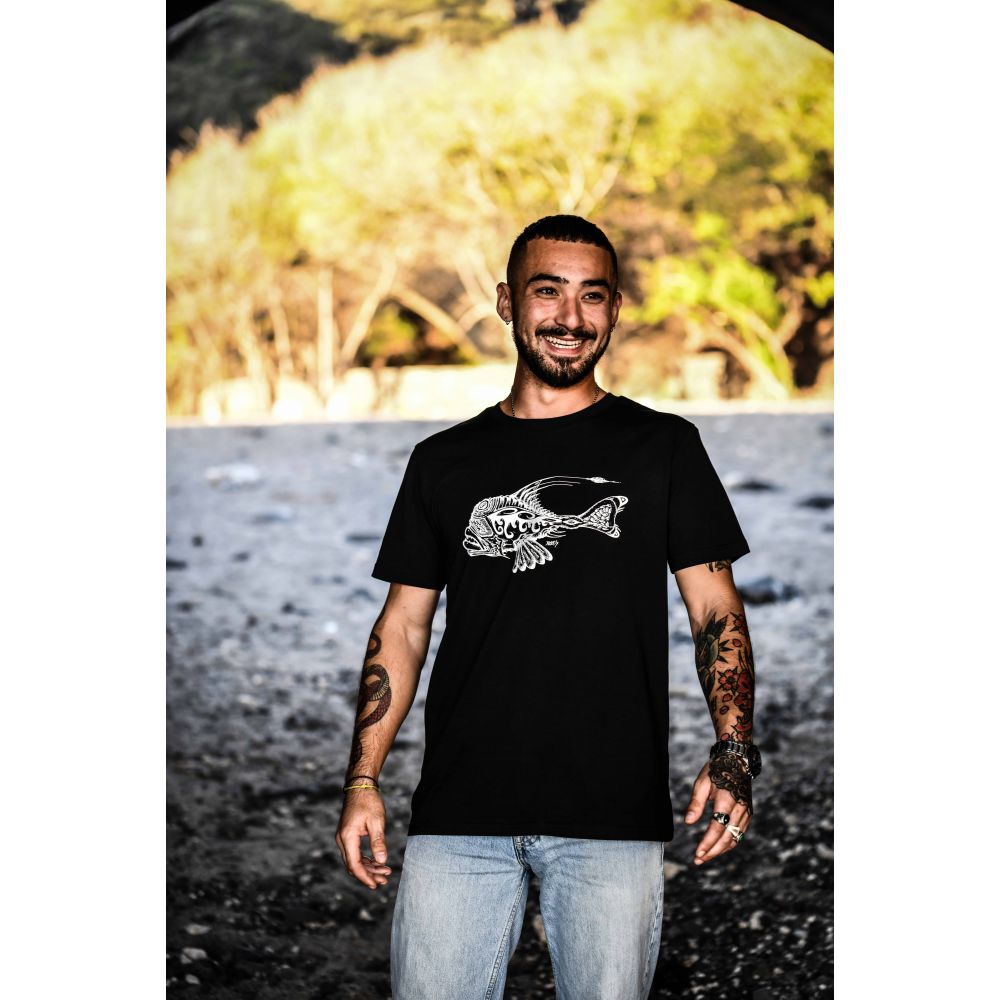 TEE-SHIRT / CREATOR / BLACK / BLANC / RASCASSE