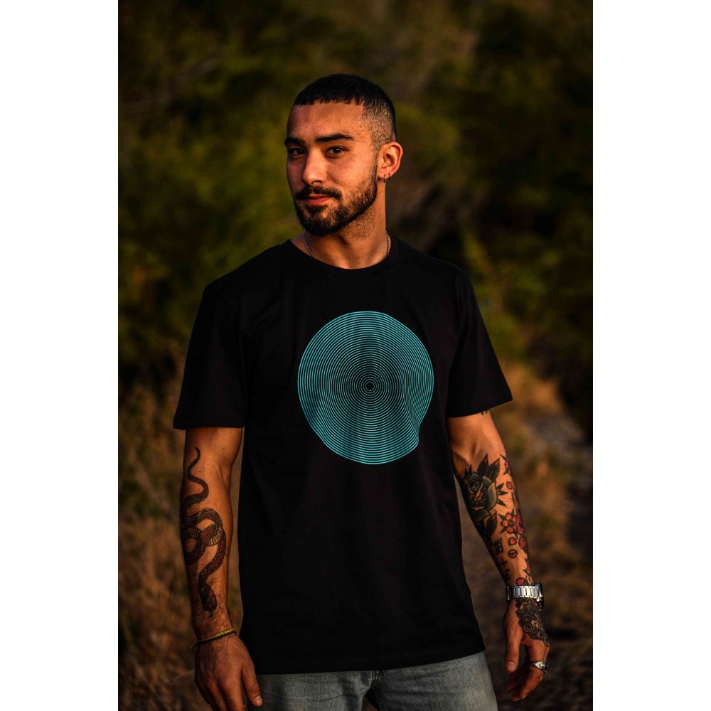TEE-SHIRT / CREATOR / BLACK / TURQUOISE / VINYL