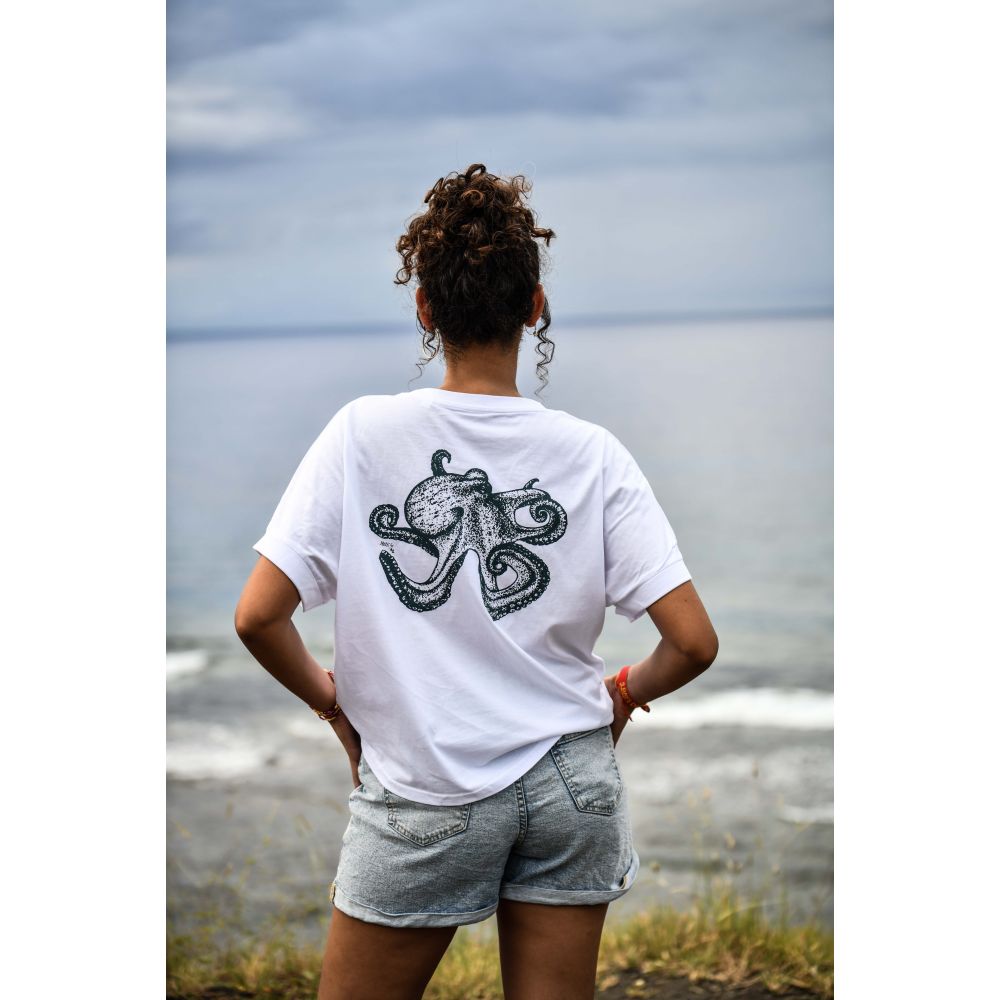 TEE-SHIRT / COLLIDER / WHITE / STARGAZER / OCTOPUSS