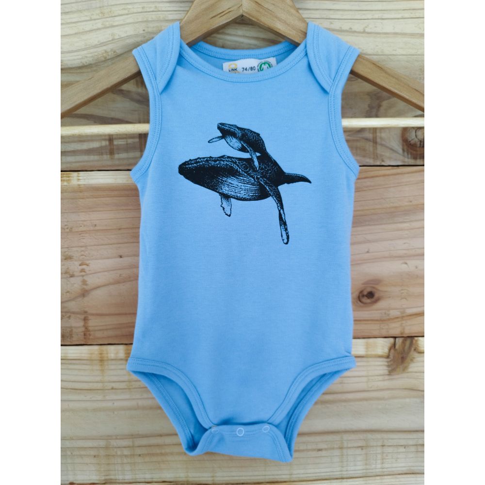 BODY DEBARDEUR / BODYSUIT / BABY BLUE / BLACK / BAL2