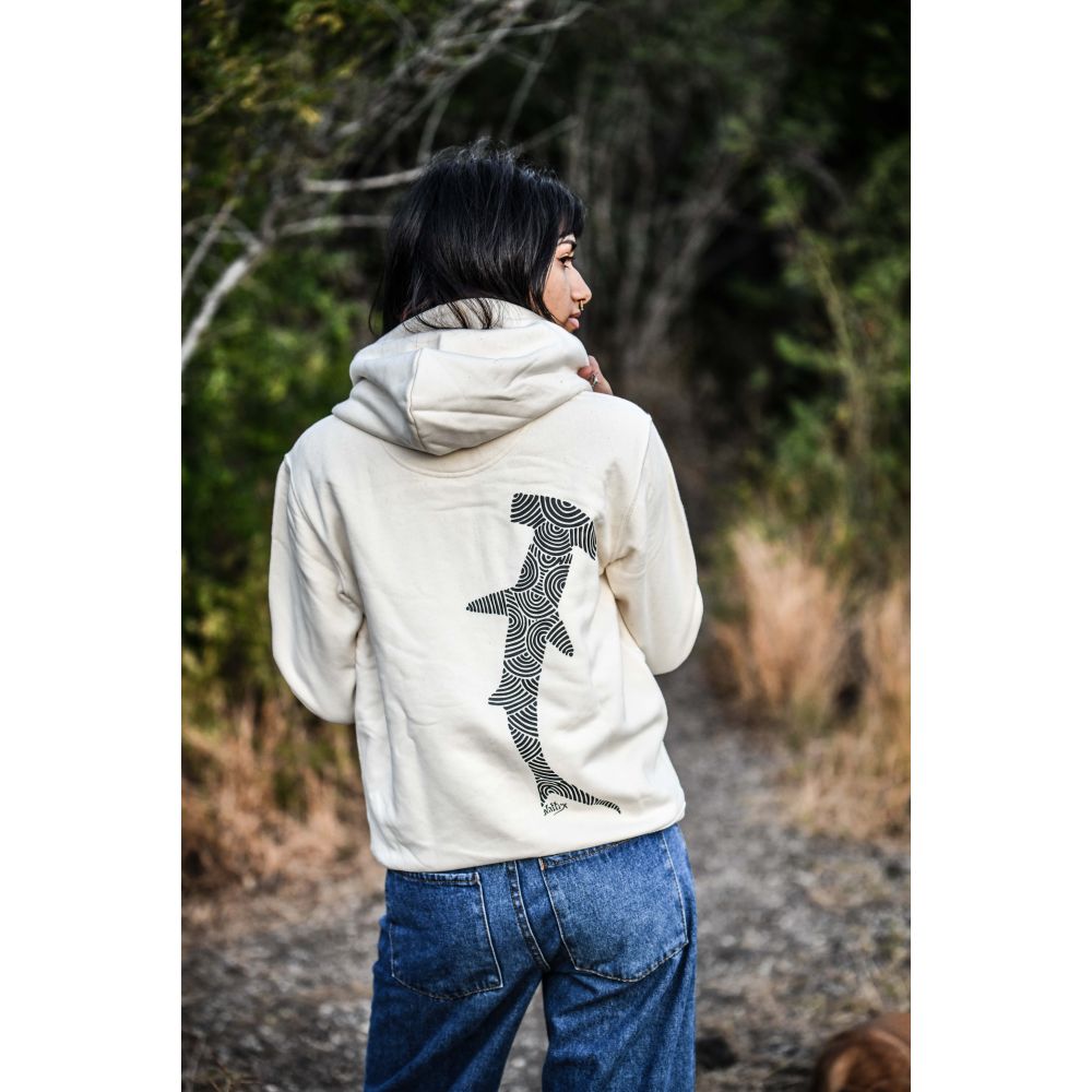 SWEAT / CULTIVATOR / NATURAL RAW / BLACK / REQUIN ZEN