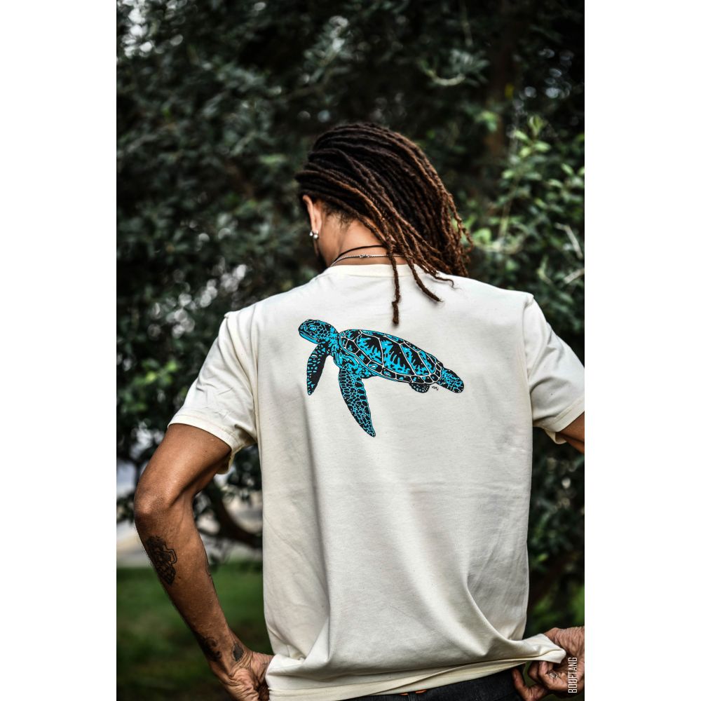 TEE-SHIRT / CREATOR / NATURAL RAW / 2 COULEURS / TORTUE SIMPLE
