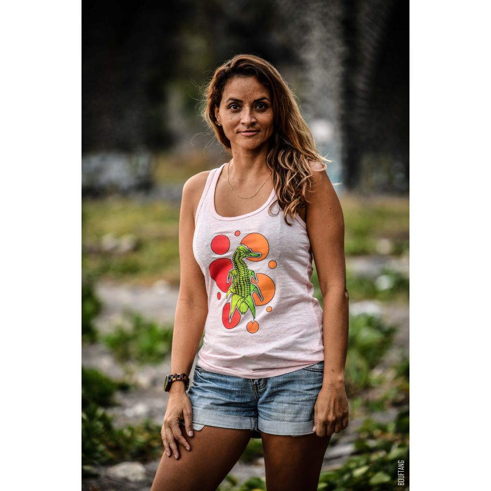 DEBARDEUR / DREAMER / CREAM HEATHER PINK / 3 COULEURS / TEMPO 24