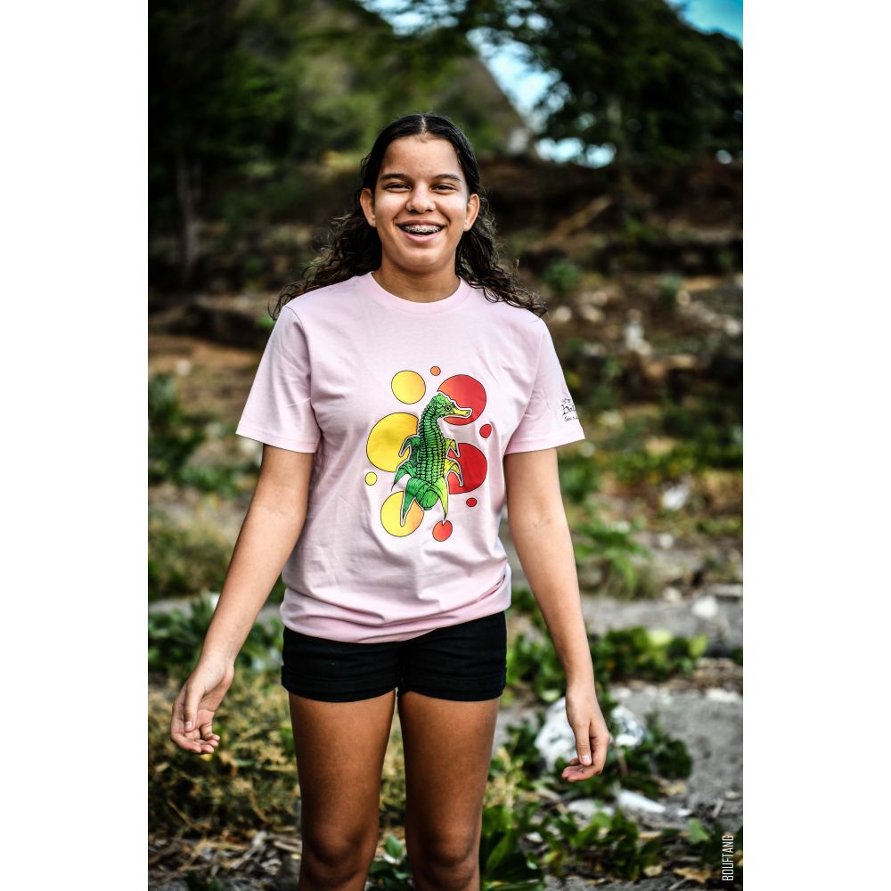 TEE-SHIRT / MINI CREATOR / COTTON PINK / 3 COULEURS / TEMPO 24