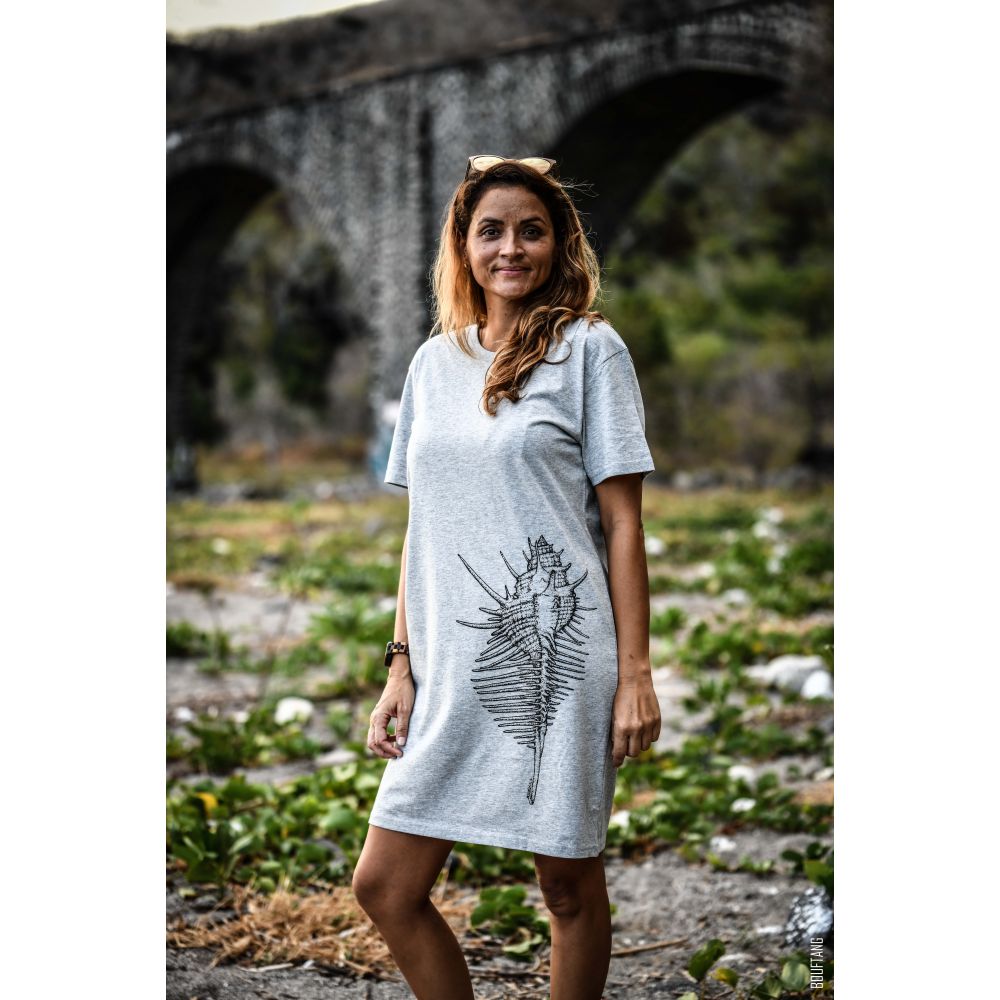 ROBE / SPINNER / HEATHER GREY / BLACK / MUREX