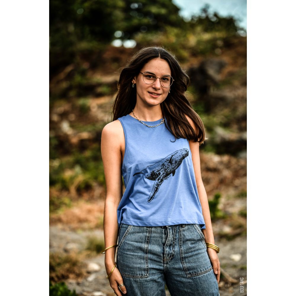 DEBARDEUR / DANCER / BRIGHT BLUE / BLACK / MEGAPTERA