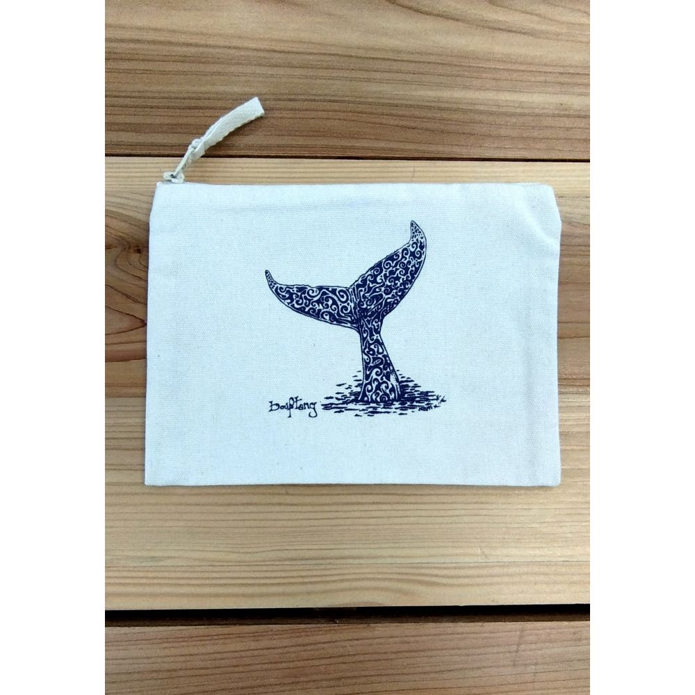 PENCIL CASE / FRENCH NAVY / QUEUE DE BALEINE