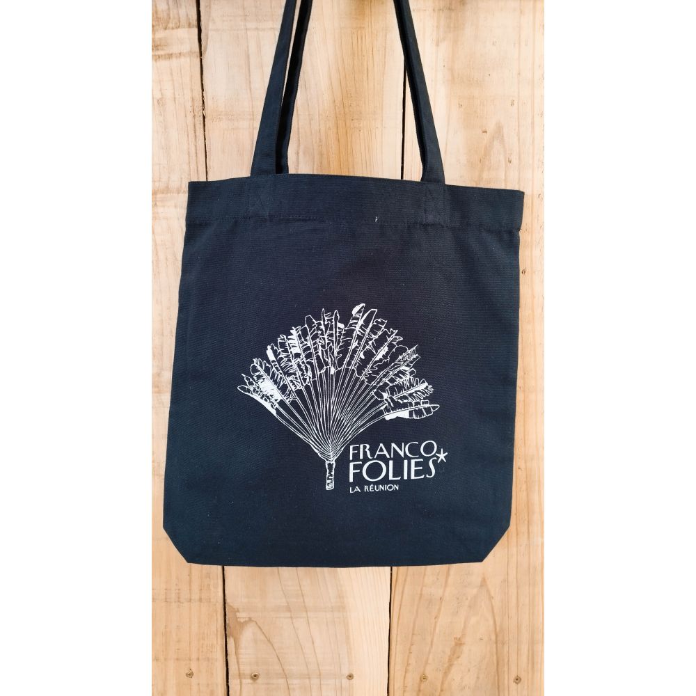 TOTE BAG / ARGENT / ALOE VERA / FRANCOFOLIES 24 – Image 2