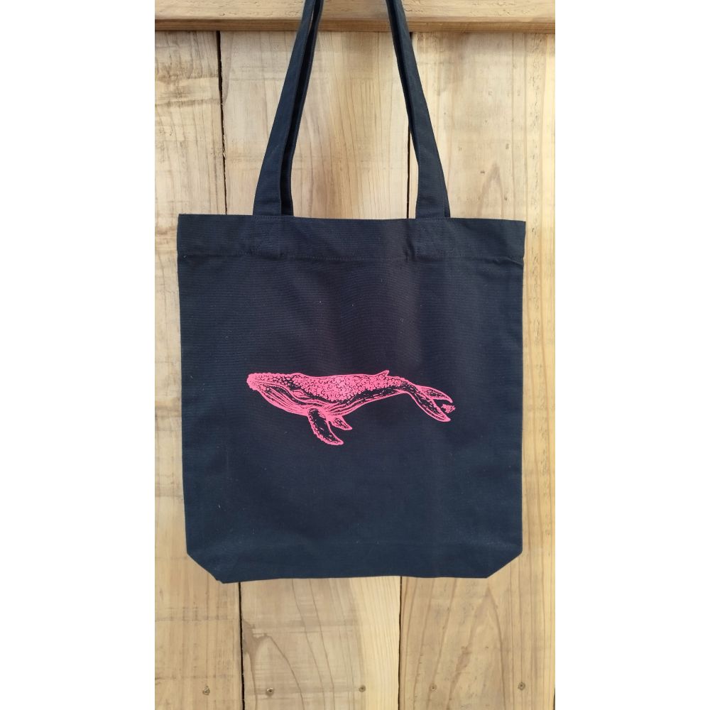 RE TOTE BAG / VINTAGE ROSE / BALEINE