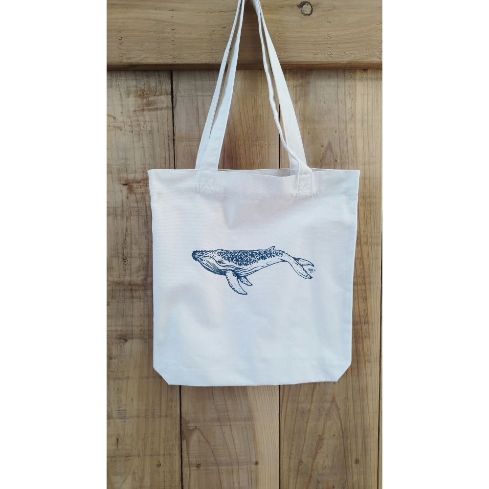 TOTE BAG / STARGAZER / BALEINE