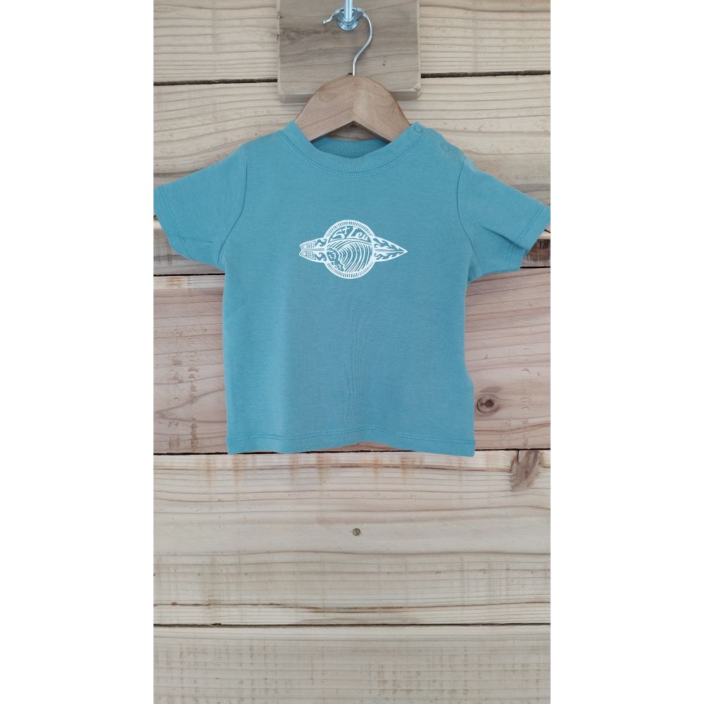TEE-SHIRT / BABY T / GREEN BAY / WHITE / SAINT LEU