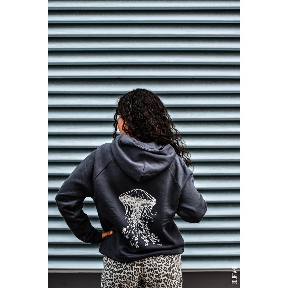 SWEAT / BOWER / INDIA INK GREY / WHITE / MEDUSA
