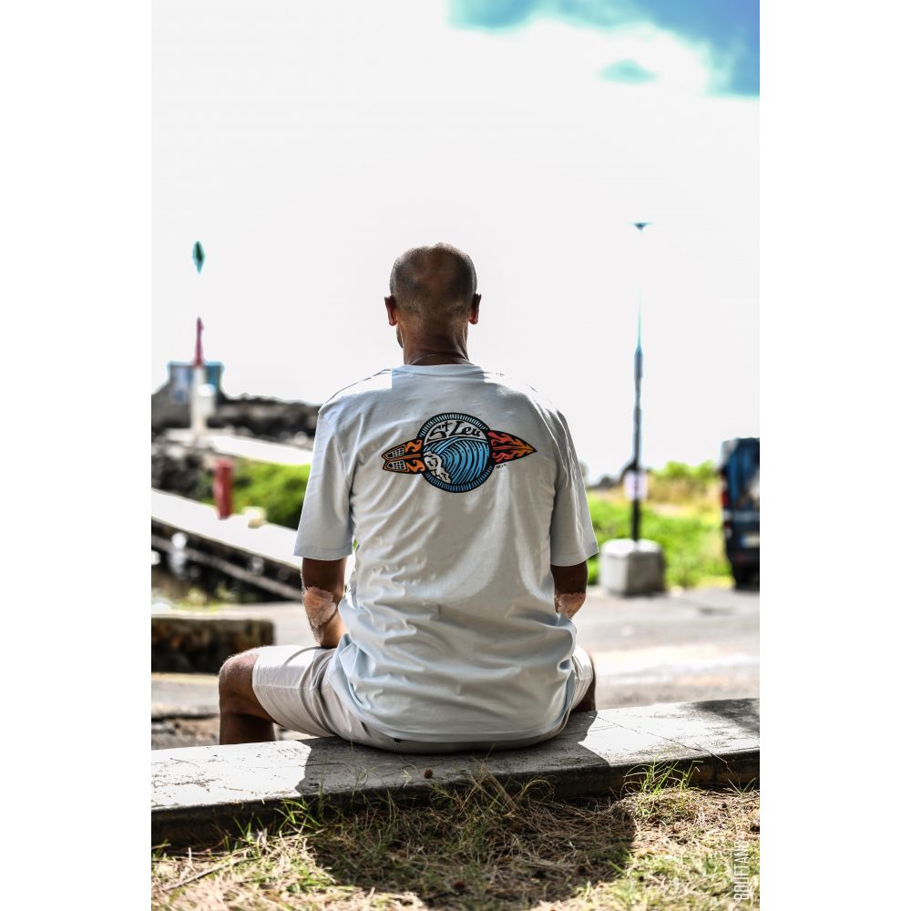 TEE-SHIRT / CREATOR 2.0 / ICE BLUE / 2 DEGRADES / SAINT LEU