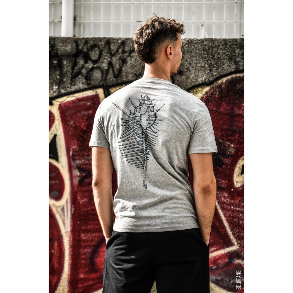TEE-SHIRT / CREATOR 2.0 / HEATHER GREY / STARGAZER / MUREX