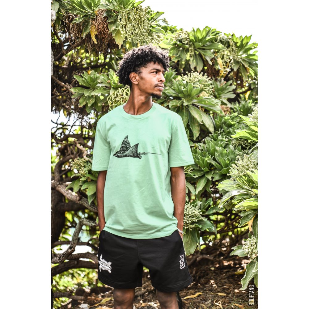TEE-SHIRT / CREATOR 2.0 / MISTY JADE / BLACK / RAIE