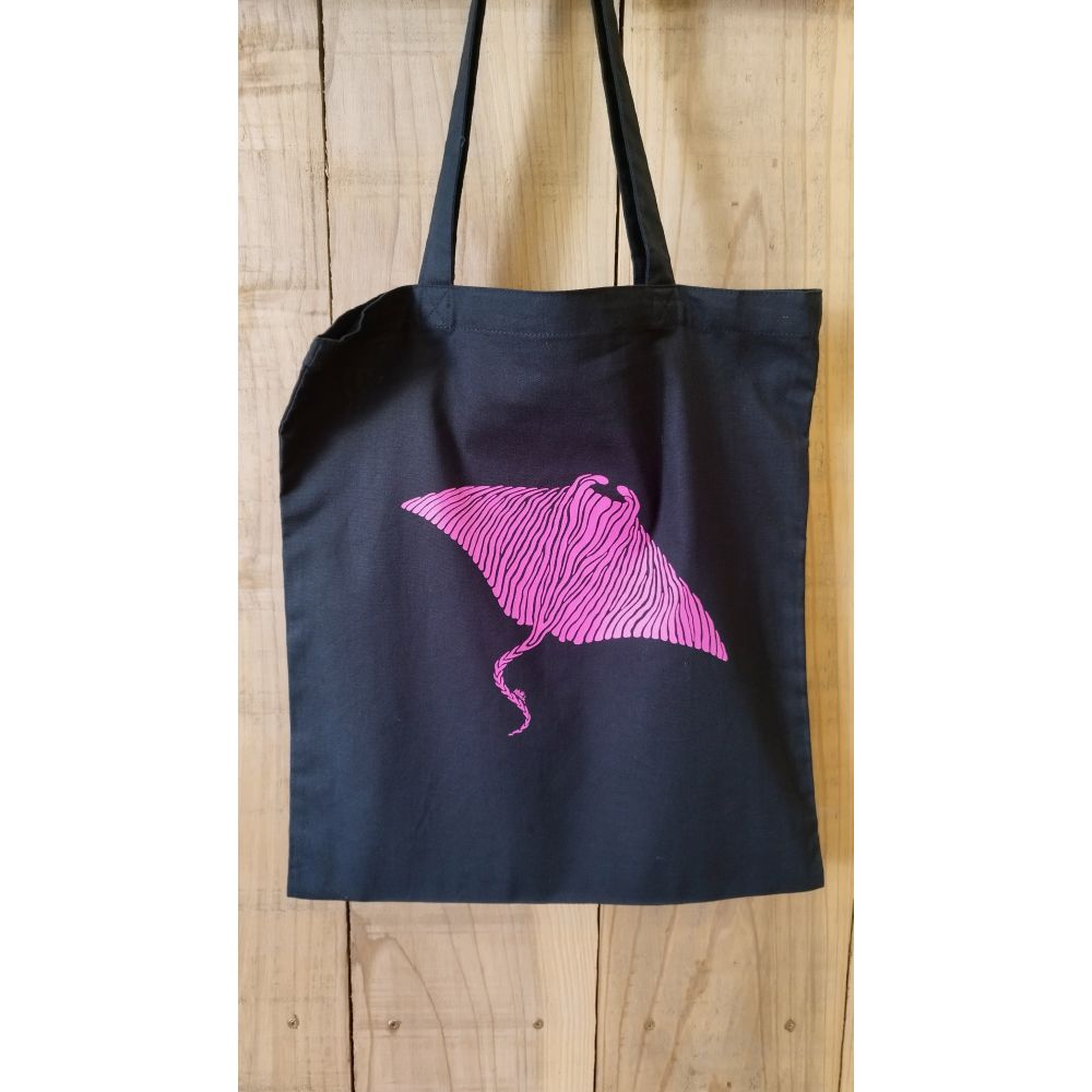 TOTE BAG LIGHT / MAGENTA / RAIE MANTA