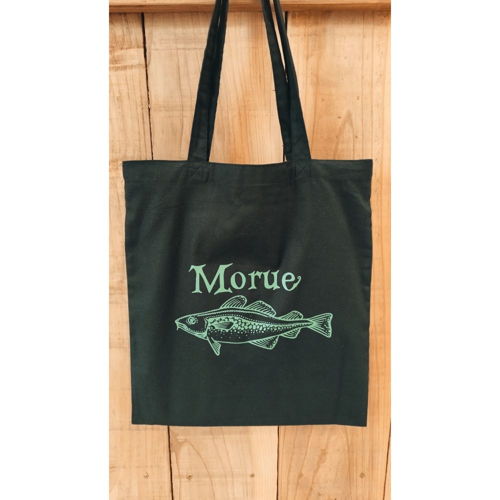 TOTE BAG LIGHT / VERT SAUGE / MORUE