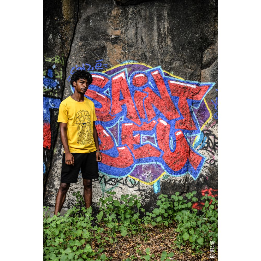 TEE-SHIRT / CREATOR / SPECTRA YELLOW / INDIA INK GREY / MEDUSE