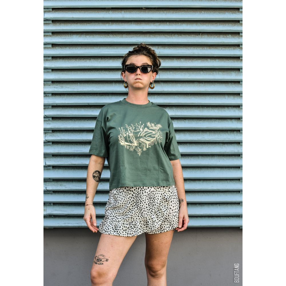 TEE-SHIRT / NOVA / GREEN BAY / VINTAGE WHITE / BALISTE / COLLAB SONGE